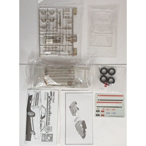AMT Ertl 1966 Ford Fairlane GT-GTA Model Kit Some Pieces Punched Complete Model - Picture 5 of 6